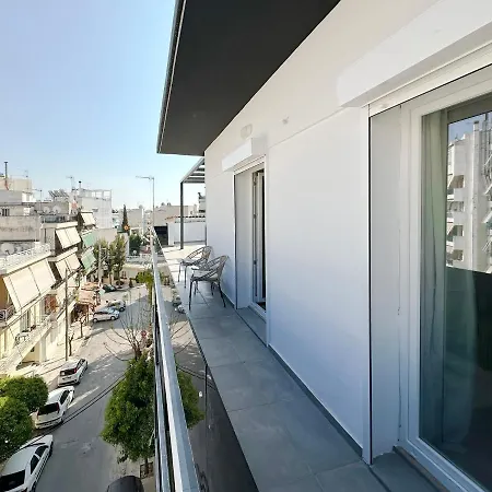 Santa Barbara C1 Cityscape 68Sqm Apt In Nea Smirni 雅典 Exterior photo